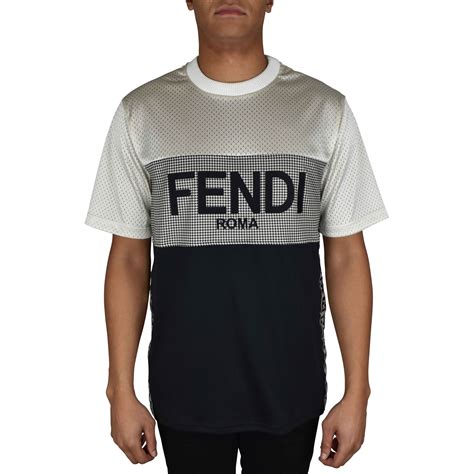 fendi tshirts men|men's Fendi t shirt.